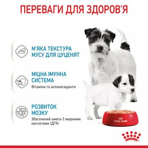 Вологий корм для цуценят Royal Canin Starter Mousse, 195 г