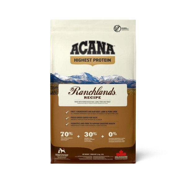 ACANA RANCHLANDS DOG RECIPE 11.4KG