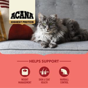 ACANA HIGHEST PROTEIN INDOOR CAT 1.8KG (x8)