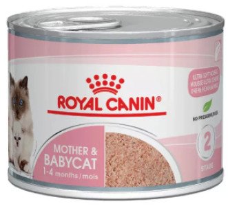 Вологий корм для кошенят Royal Canin Mother & Babycat Ultra Soft Mousse, 195 г