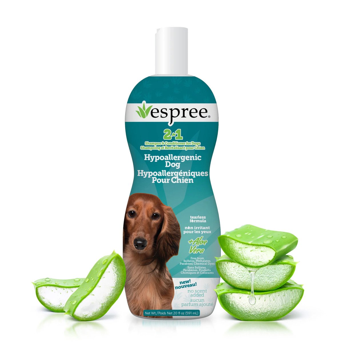 ESPREE Hypo-Allergenic Dog Shampoo&Conditioner 2in1 591мл