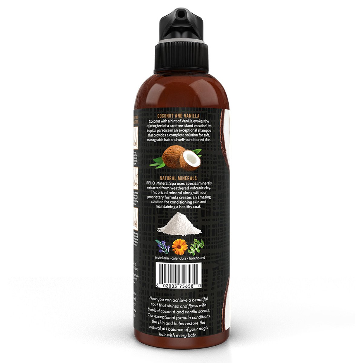RELIQ Mineral Spa Coconut Shampoo 500 мл