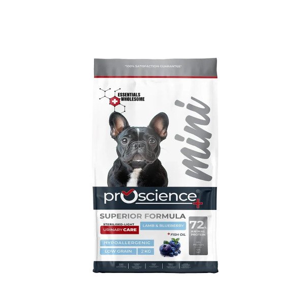 ProScience Mini Sterilised Dog Lamb & Blueberry 2 kg