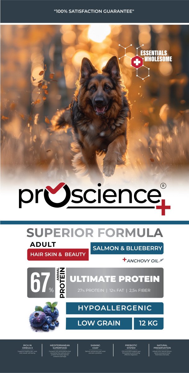 ProScience Adult Dog Salmon & Blueberry 12 kg