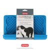 DEXAS Килимок силіконовий для ласощів і лизання горизонтальний (блакитний)