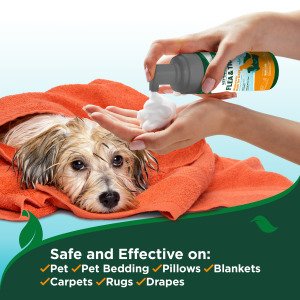 VET`S BEST Flea&Tick Waterless Dog Bath Cottonspice 236 мл