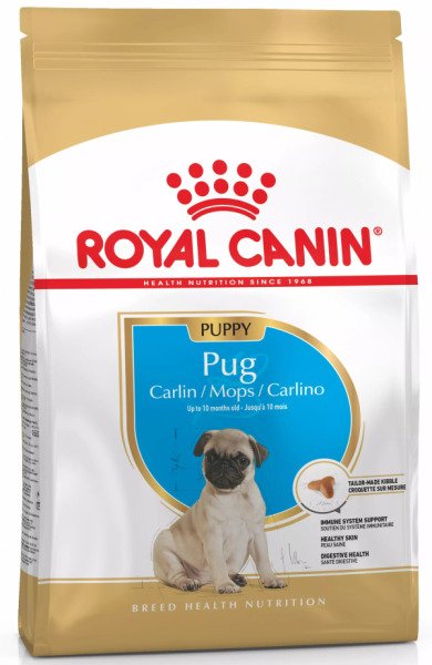 Сухий корм для цуценят мініатюрних порід Royal Canin Pug Puppy, 1.5 кг