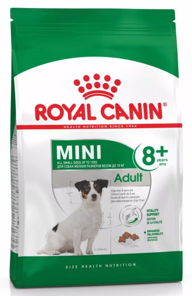 Сухий корм для собак малих порід Royal Canin Mini Adult 8+, 800 г