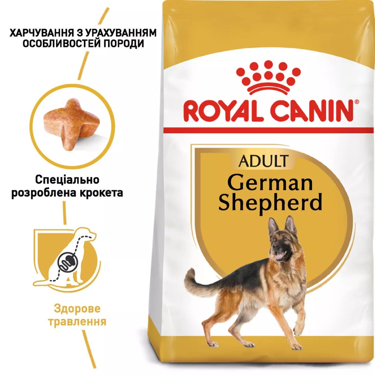 Сухий корм для собак великих порід Royal Canin German Shepherd Adult, 11 кг