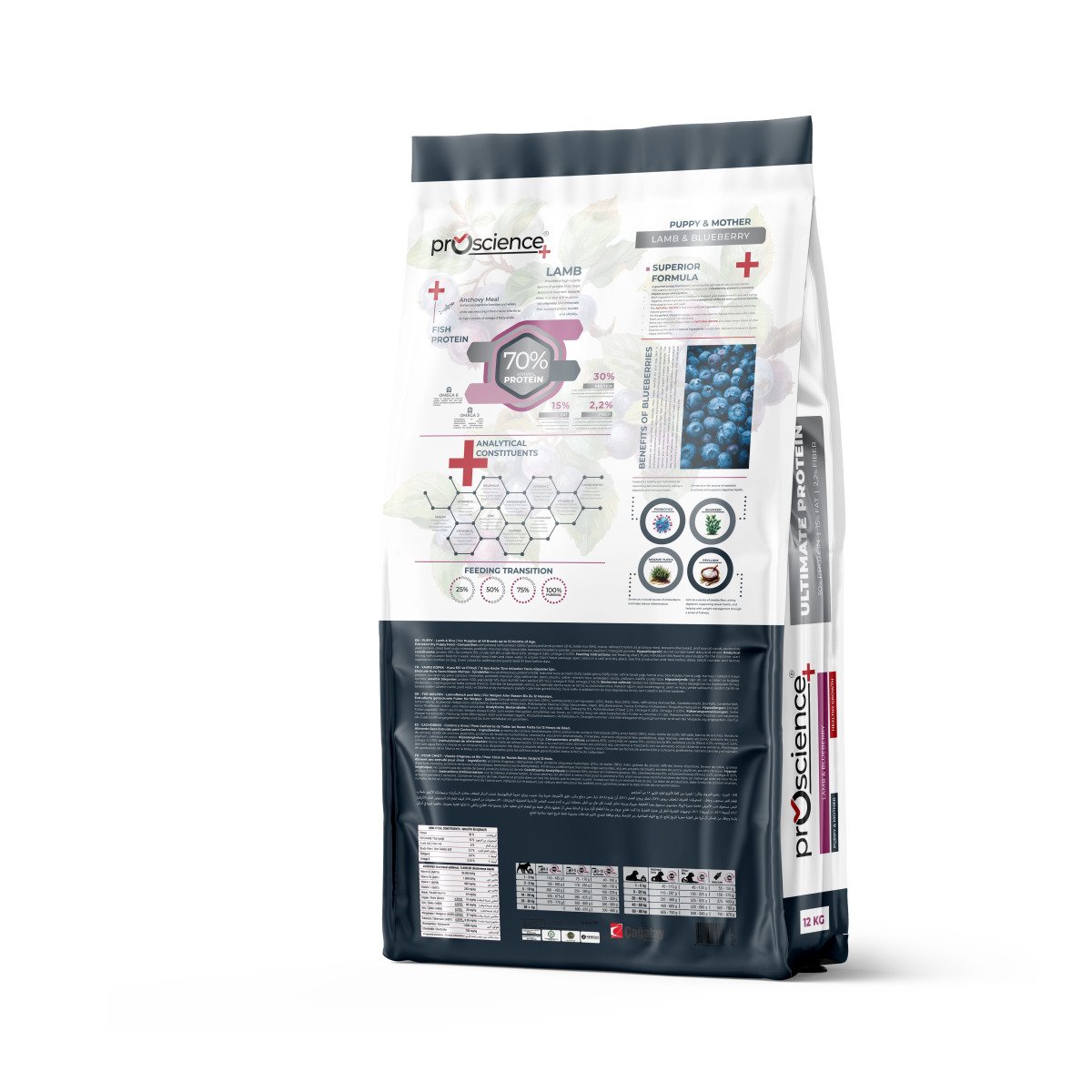 ProScience Puppy&Mother Lamb & Blueberry 12 kg