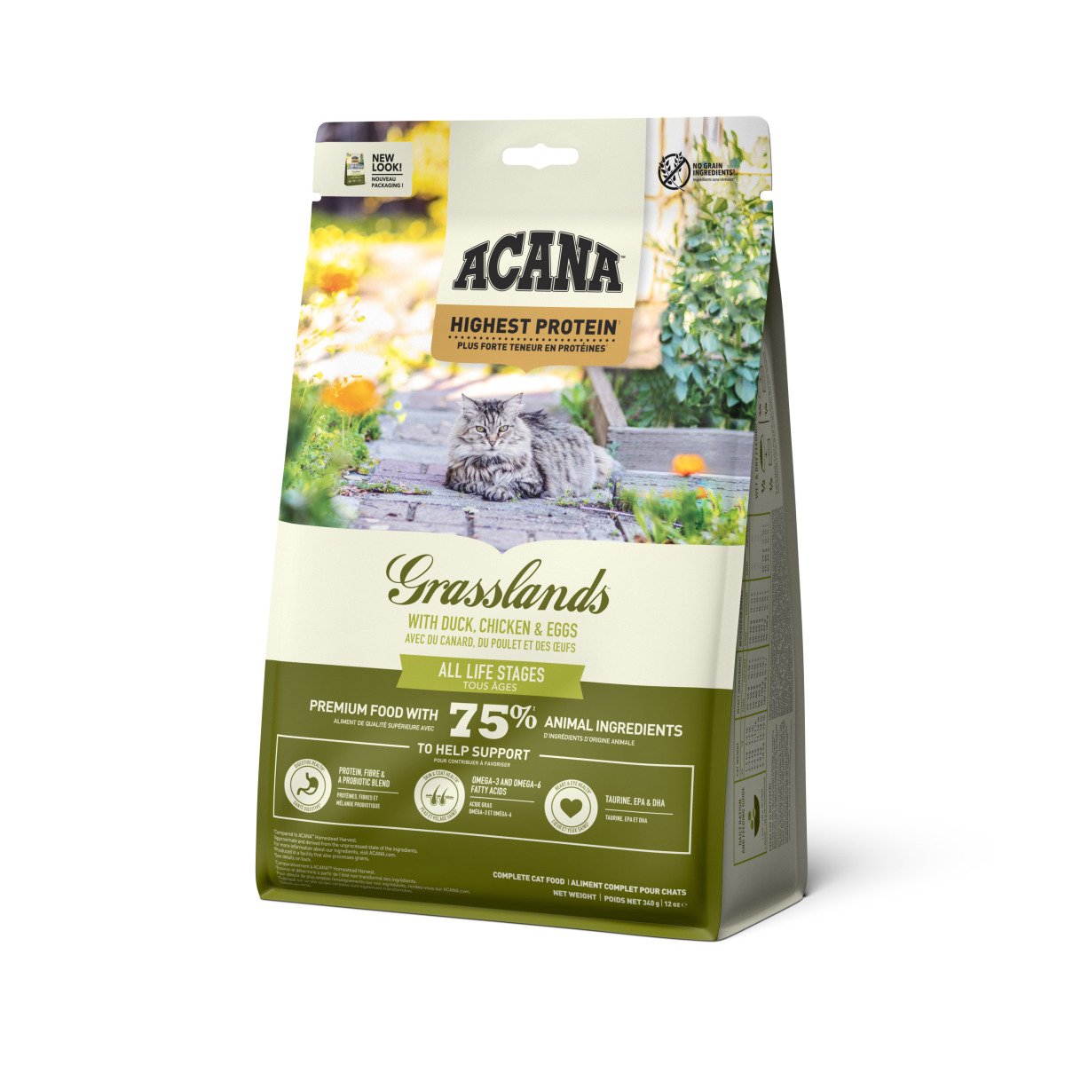ACANA GRASSLANDS CAT 340g (x30 new)