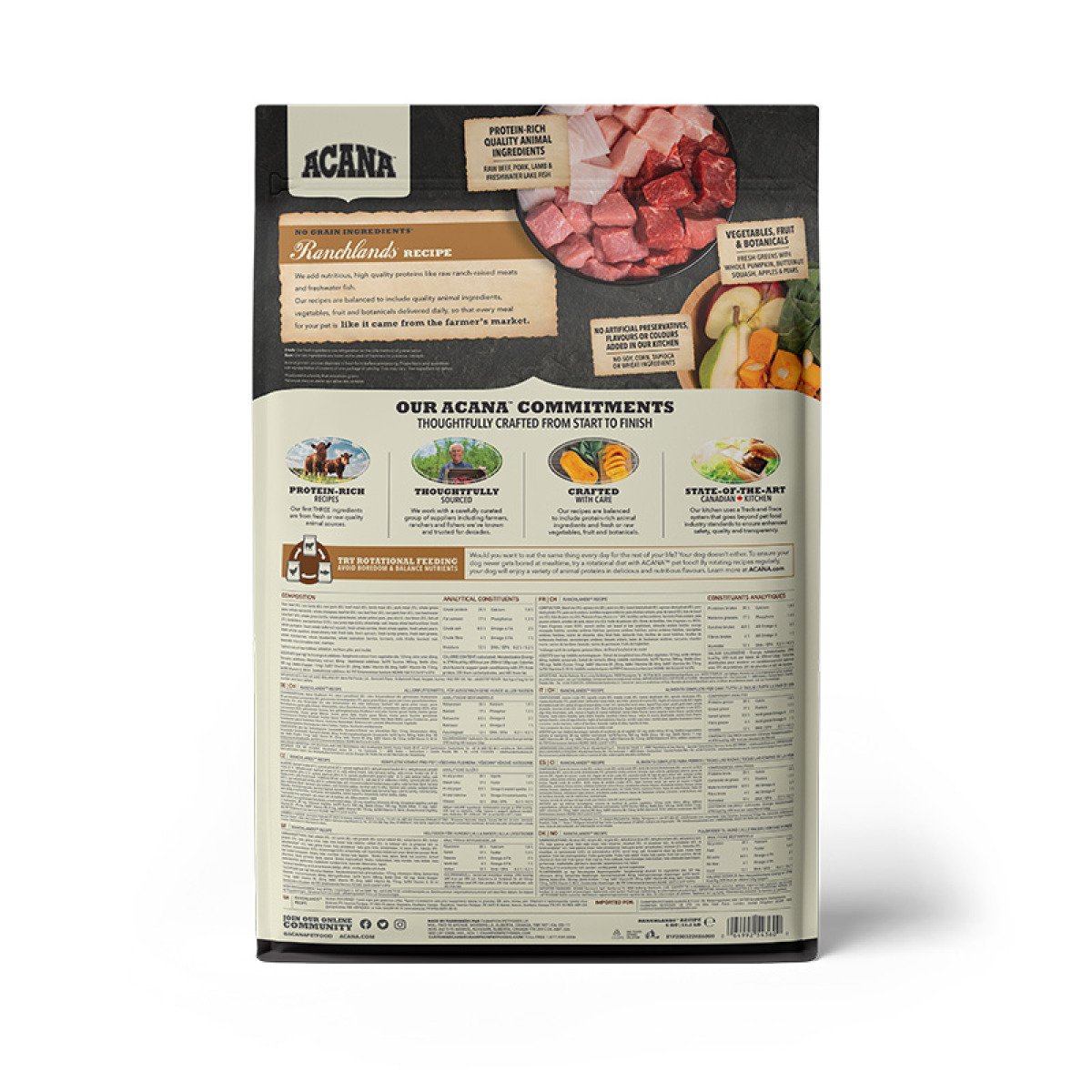 ACANA RANCHLANDS DOG RECIPE 6.0KG