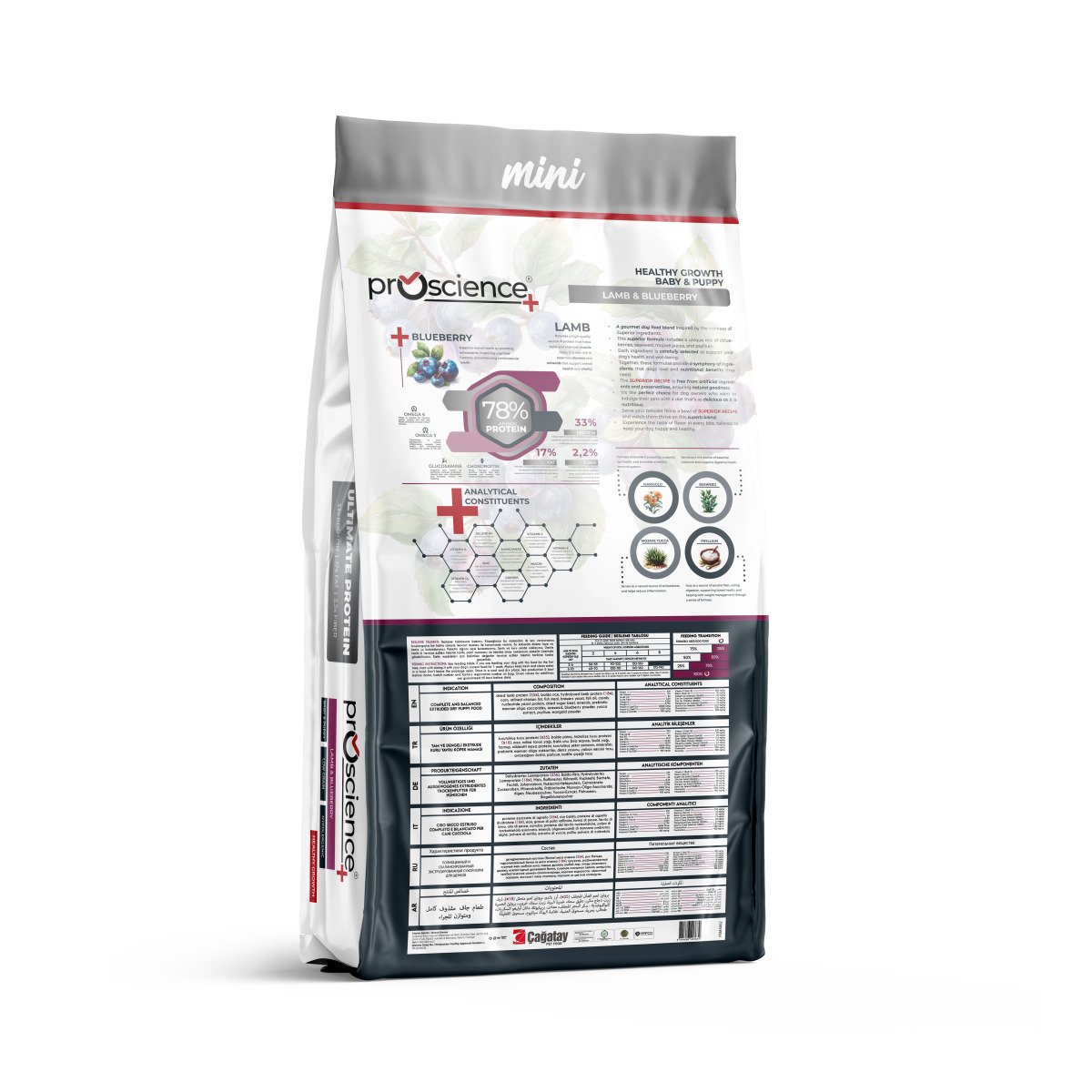 ProScience Mini Baby&Puppy Lamb & Blueberry 7 kg
