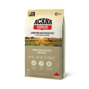 Сухий монопротеїновий корм для собак ACANA Singles Free-Run Duck, 11.4 кг