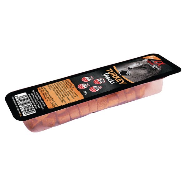 AS DOG Snacks Turkey (н/в ласощі з індички, кубики) 35г (х16)