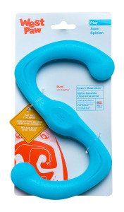 Іграшка для собак Bumi Large Aqua/Бумі S-подібна велика блакит. 24см