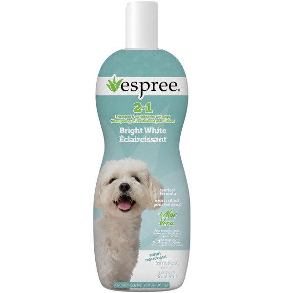 ESPREE Bright White Dog Shampoo&Conditioner 2in1 591мл