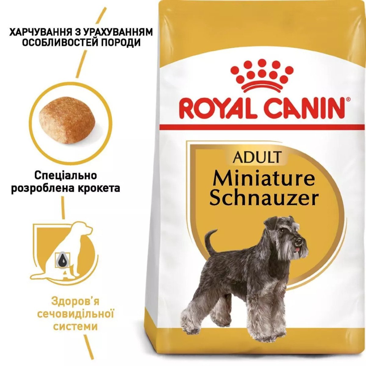 Сухий корм для собак Royal Canin Schnauzer Adult, 7.5 кг