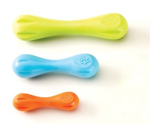 Іграшка для собак Hurley XSmall Aqua/Харлей XS кістка блакитна 11см