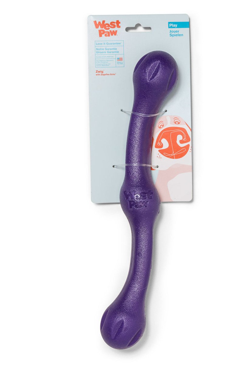 Іграшка для собак Zwig Large Eggplant/Звіг "гілка" велика фіолетова 35см