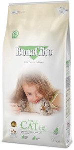 BonaCibo Adult Cat Lamb&Rice 15 kg