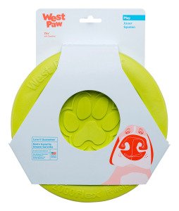 Іграшка для собак Zisc Large Green/Зіск фрісбі велика зелена 22см