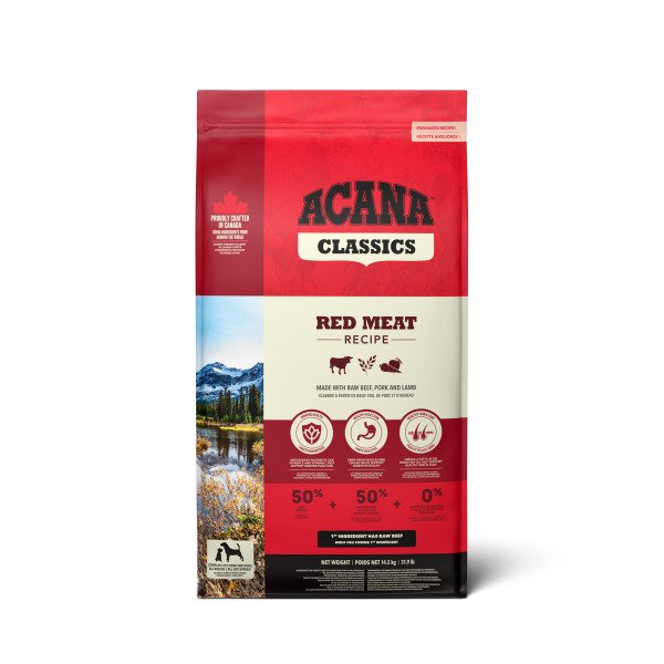 Сухий корм для собак ACANA Classics Red Meat Recipe, 14.5 кг