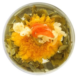 Зв'язаний чай «Танок метелика» (Цвітучий арт-чай ручної роботи, 1 шт.)