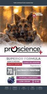 ProScience Puppy&Mother Lamb & Blueberry 12 kg