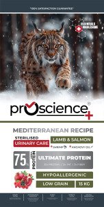 ProScience Sterilised Cat Lamb & Salmon 15 kg