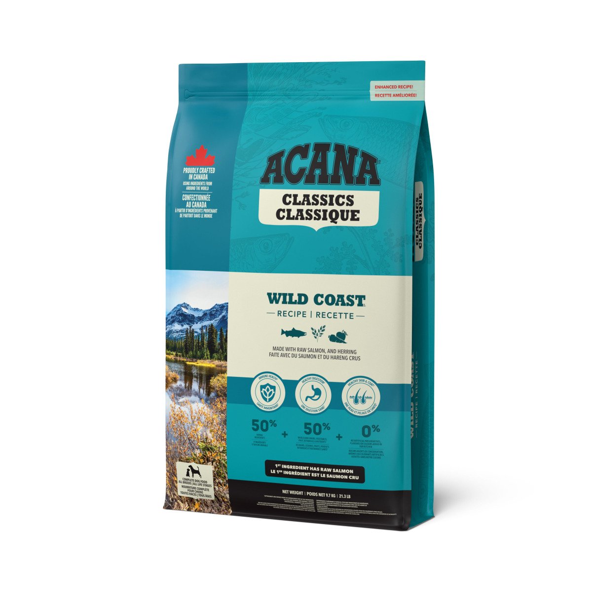 Сухий корм для собак ACANA Classics Wild Coast Recipe, 9.7 кг