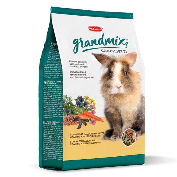 GrMix coniglietti (PP00284) 3kg/Корм для гризунів Падован Коніглієтті 3кг