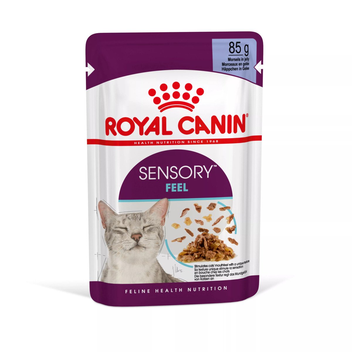 Вологий корм для котів Royal Canin Sensory Feel Morsels In Jelly, 85 г