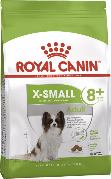 Сухий корм для собак малих порід Royal Canin Xsmall Adult 8+, 3 кг
