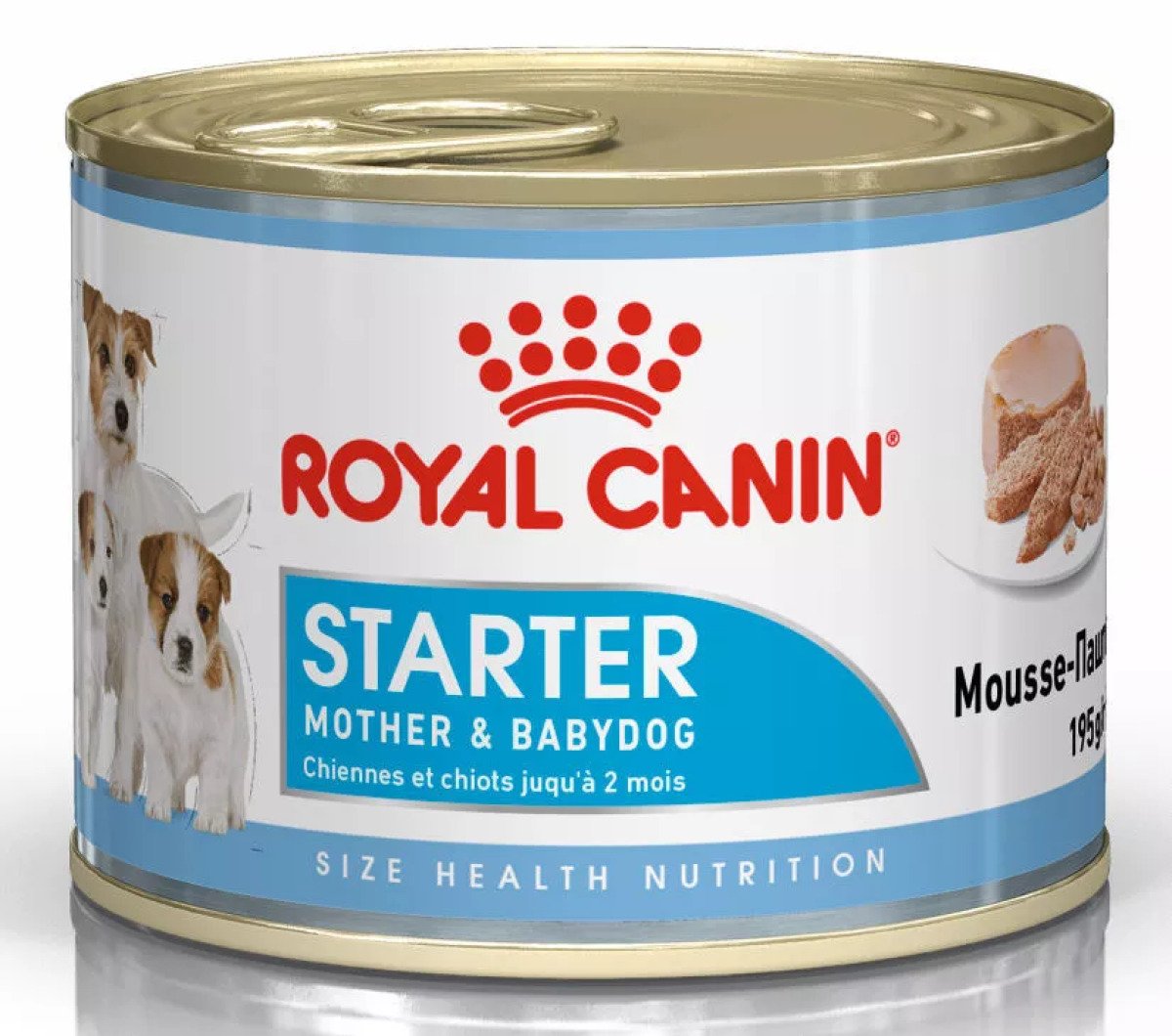 Вологий корм для цуценят Royal Canin Starter Mousse, 195 г