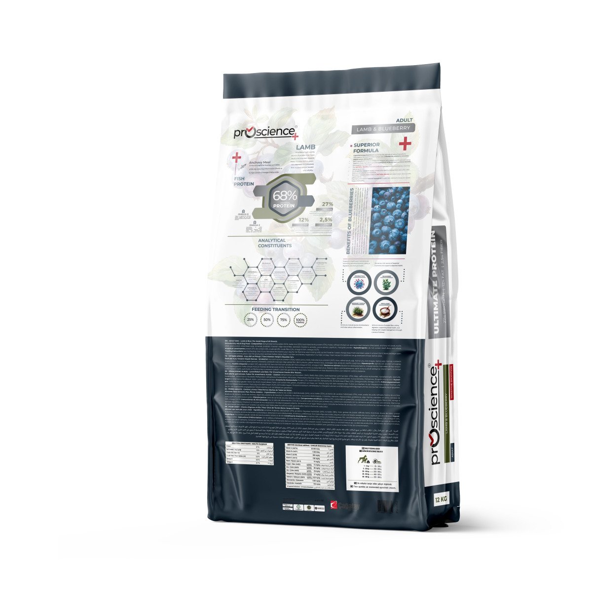 ProScience Adult Dog Lamb & Blueberry 12 kg