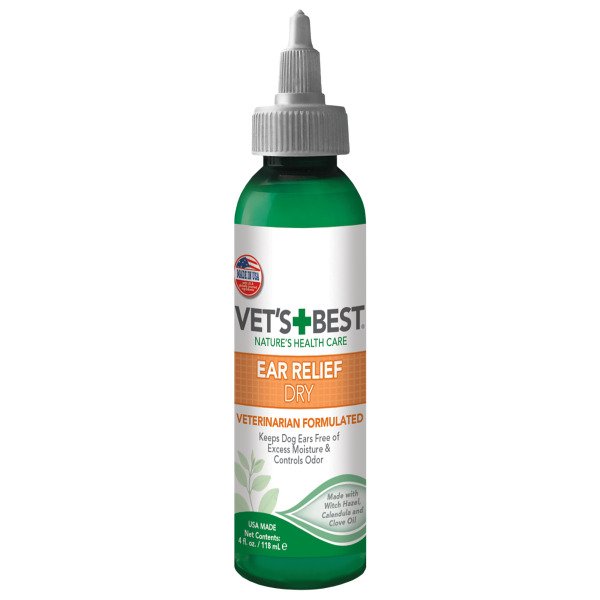 VET`S BEST Ear Relief Dry 118 мл
