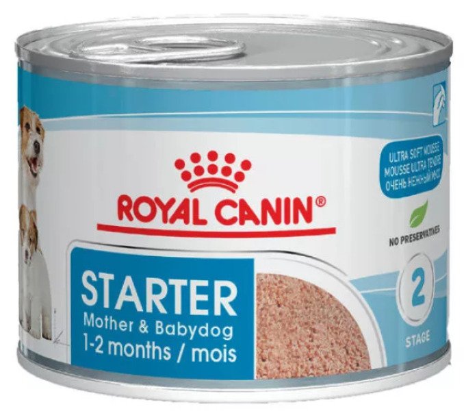 Вологий корм для цуценят Royal Canin Starter Mousse, 195 г