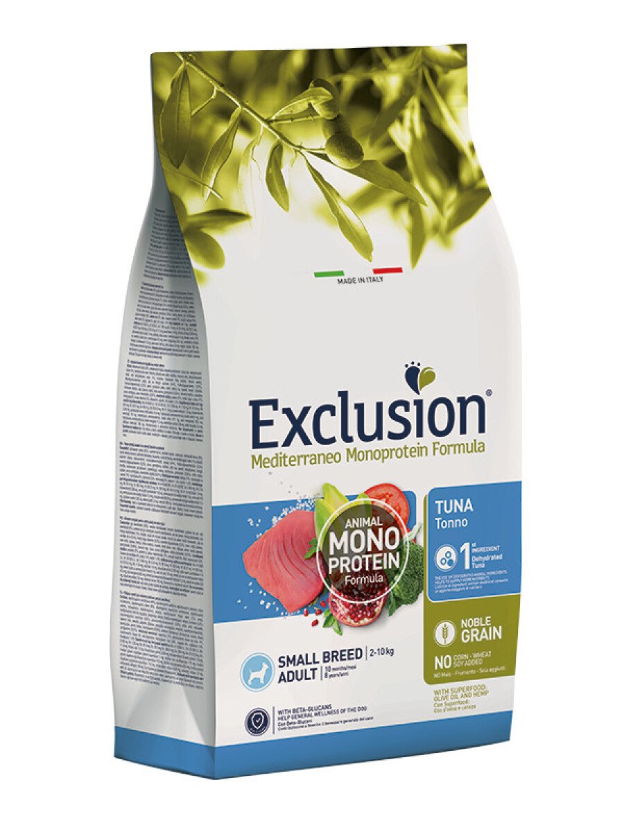 Сухий корм для собак малих порід Exclusion Adult Tuna Small Breed, 2 кг