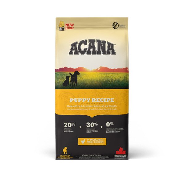 Сухий беззерновий корм для цуценят ACANA Puppy Recipe 17 кг