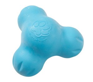 Іграшка для собак Tux Large Aqua/Тукс д/ласощів вел. блакитний 13см