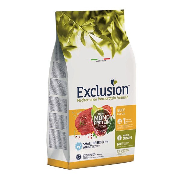Сухий корм для собак малих порід Exclusion Adult Beef Small Breed, 500 г