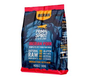 PRIMAL SPIRIT IBERIAN HAM DOG FOOD/Повнораціонний корм д/собак Іберіан Хем 1 кг