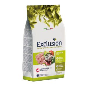 Сухий корм для собак великих порід Exclusion Adult Chicken Large Breed, 12 кг