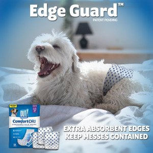 Одноразові гігієнічні підгузки-пояси для собак (кобелів) OUT! PetCare Comfort-Dri Male Wraps M/L, 10 шт.