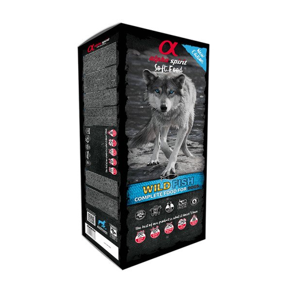 AS Semi-moist WILD FISH BOX (н/в корм д/собак) ОНЛІ ФІШ (ВАЙЛД) 9 кг (45x200г)