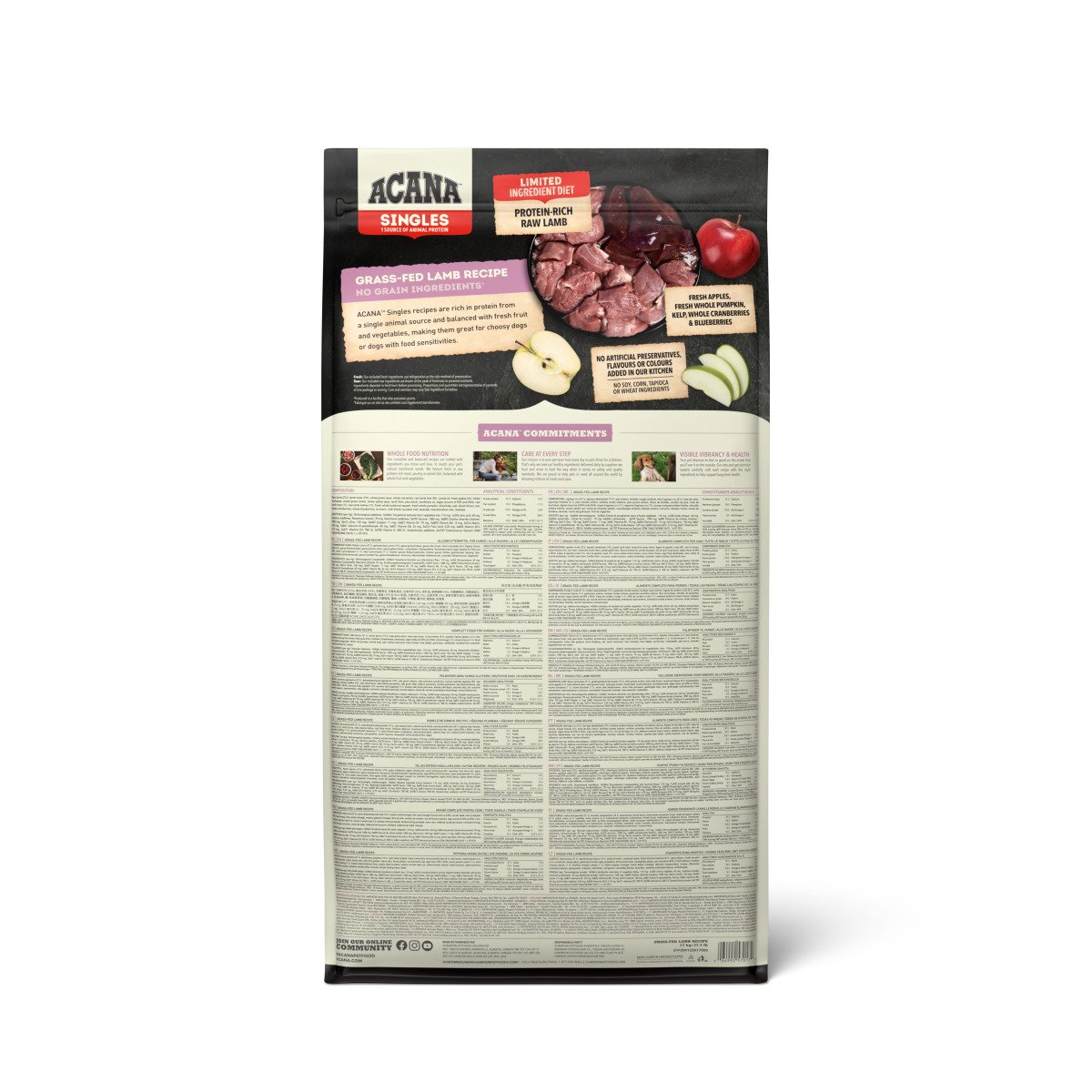 ACANA GRASS-FED LAMB 17KG