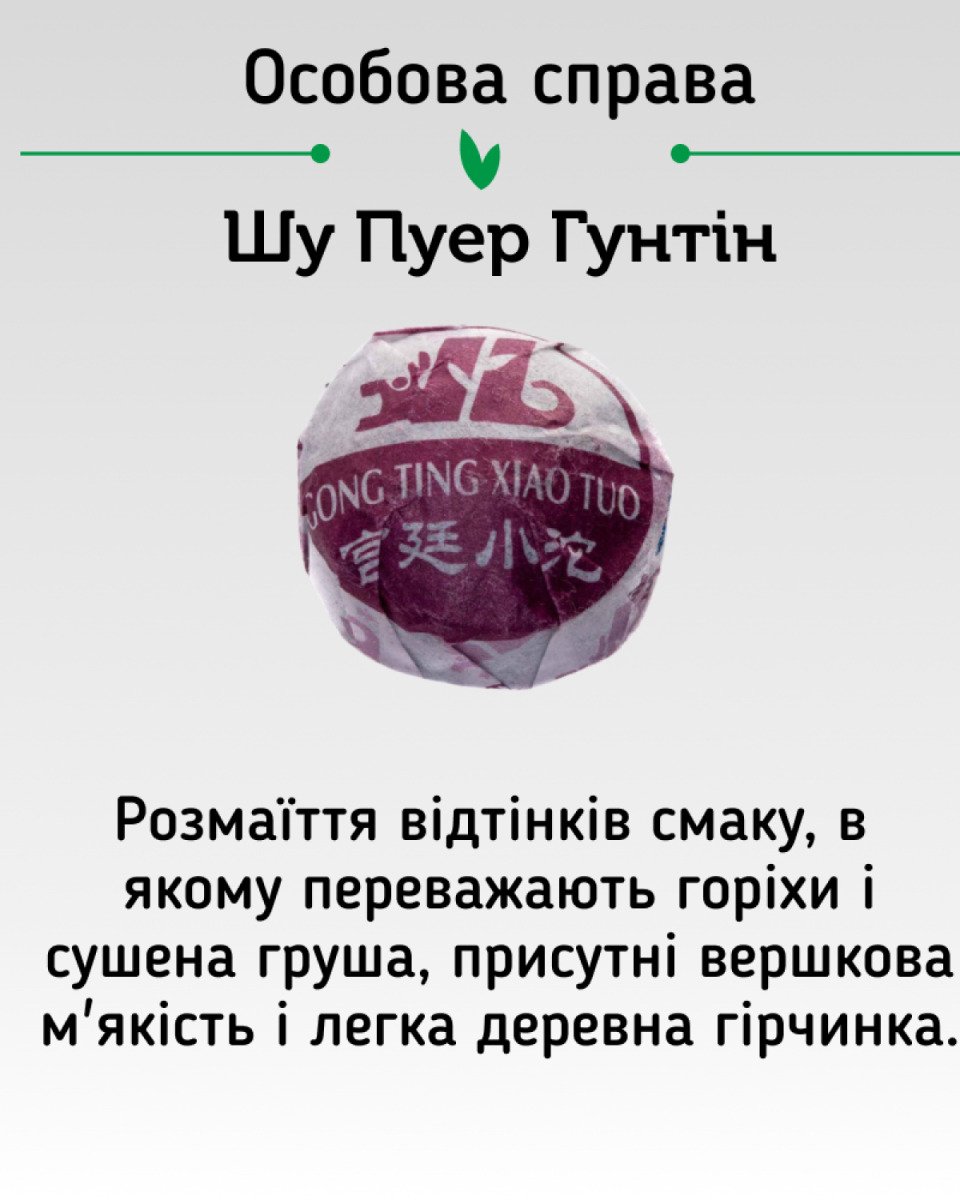 Набір чаю та пуерів «Exotic Mix: Екзотичний мікс» Міні-точа Сяо То, 20 шт., 12 смаків у дой-паку