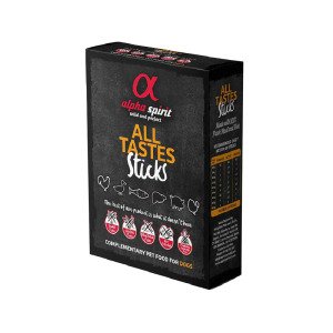 AS DOG Sticks ALL 6 Tastes in one (н/в ласощі палички 6 смаків/40г) 240г