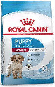 Сухий корм для цуценят середніх порід Royal Canin Medium Puppy, 15 кг